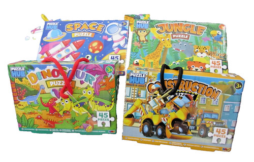 Set puzzle hub 45 piece - puzzle,