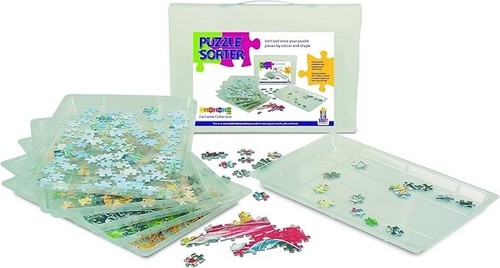 Puzzle sorter trays for - sorter, jigsaw