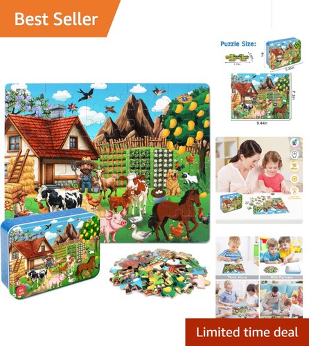 Piece educational jigsaw - 60-piece,