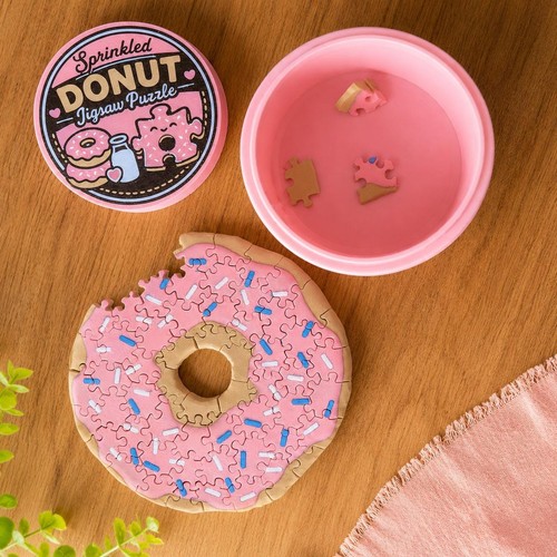 Donut jigsaw puzzle 3d - jigsaw,