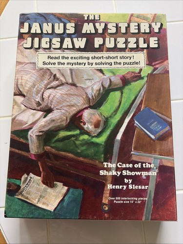 Vintage janus mystery - mystery, jigsaw