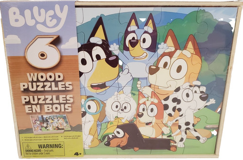 Bluey wooden jigsaw puzzle - 6,