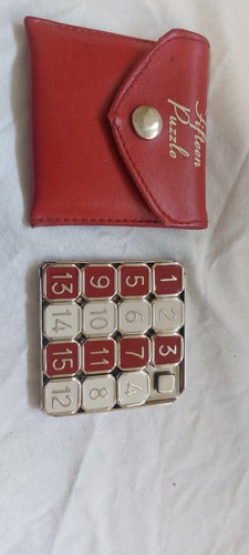 Vintage fifteen puzzle - fifteen, by