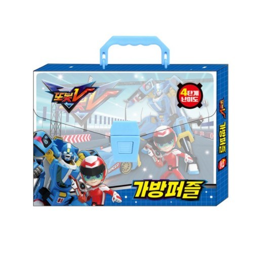 Tobot jigsaw puzzle in - puzzle, 4-in-1