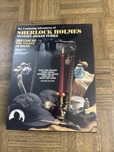Sherlock holmes mystery jigsaw - sherlock,
