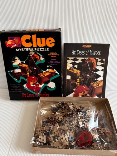 Clue mystery puzzle - puzzle, six