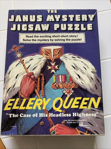 Vintage janus mystery jigsaw - vintage,