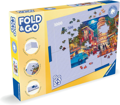 Portable puzzle board - portable,