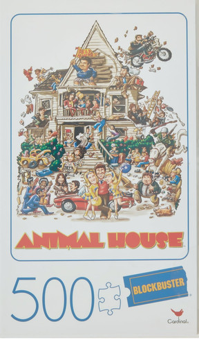 500 pieces animal house - pieces,