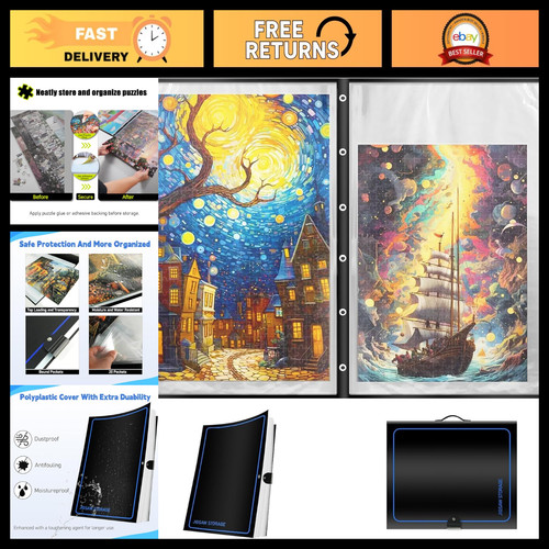 Jigsaw puzzle storage - puzzle,