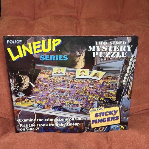 Jigsaw puzzle police lineup - puzzle,