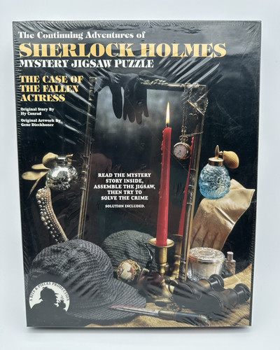 Sherlock holmes mystery jigsaw - sherlock,