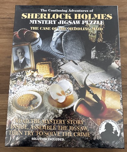 Sherlock holmes mystery jigsaw - holmes,