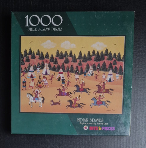 Nib indian braves 1000 - indian, piece